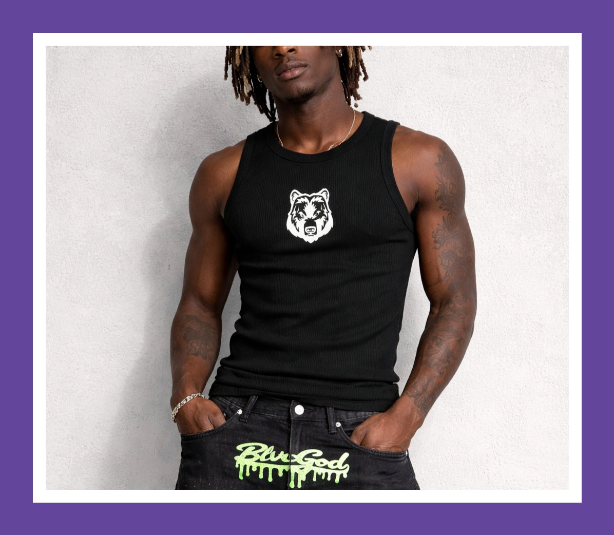 BLVCGOD TANK TOP