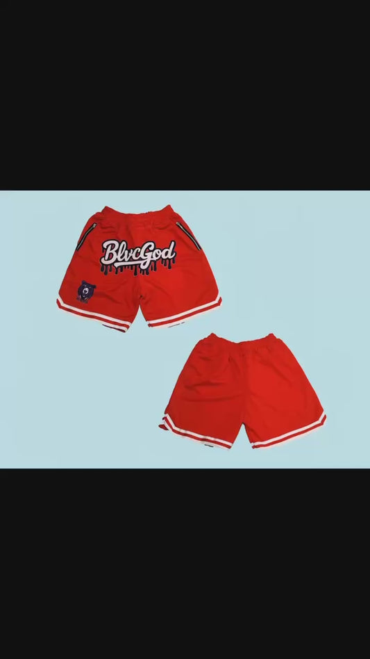 BLVCGOD JERSEY SHORTS